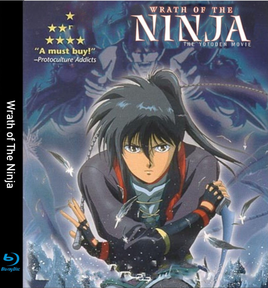 Wrath Of The Ninja Anime Blu Ray or dVD