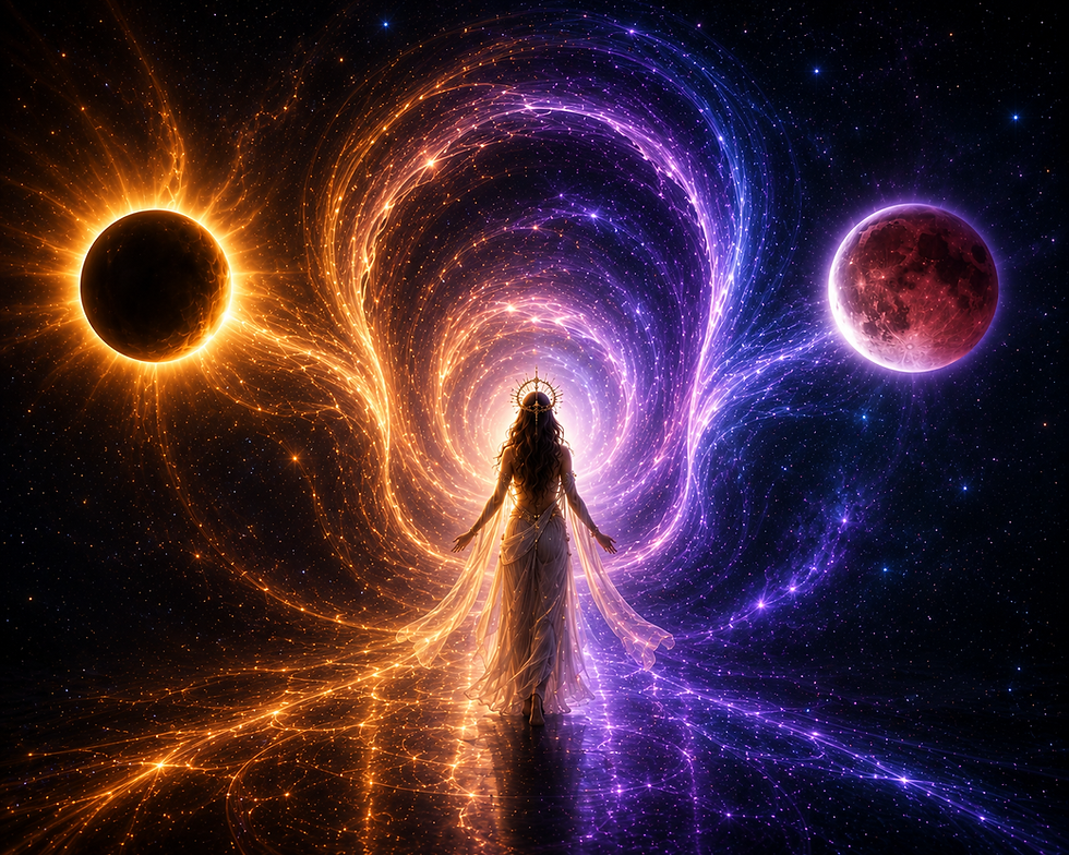 ✨ Weekly Energy Update:✨ The Magical worm hole Between Eclipses🌞🌝 A Powerful Vibrational Space of Illumination, Release & Creation
