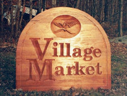 Village Market, Wood (Before paint)