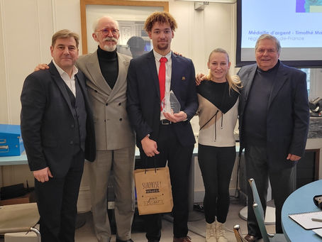 Une médaille d'argent remportée au challenge européen de miroiterie
