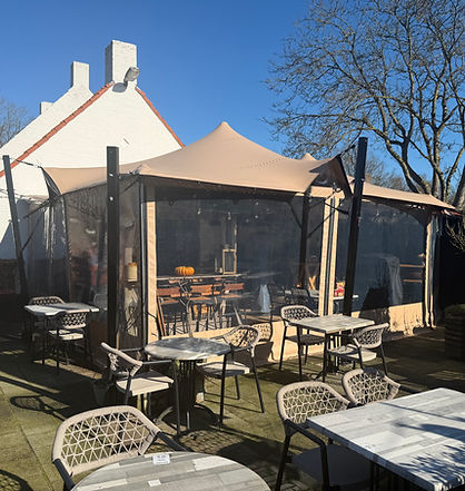 ballinderry house glamping stretch tent
