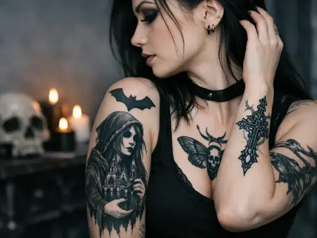 15 Goth Tattoo Ideas That Actually Last