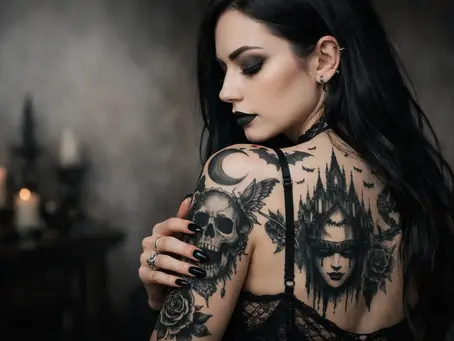 Dark Gothic Tattoos for Females That Last