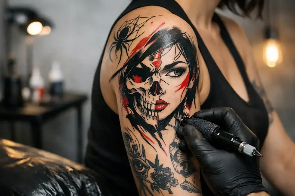 12 Illustrative Tattoo Ideas With Edge
