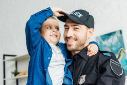 Police Officer and Child