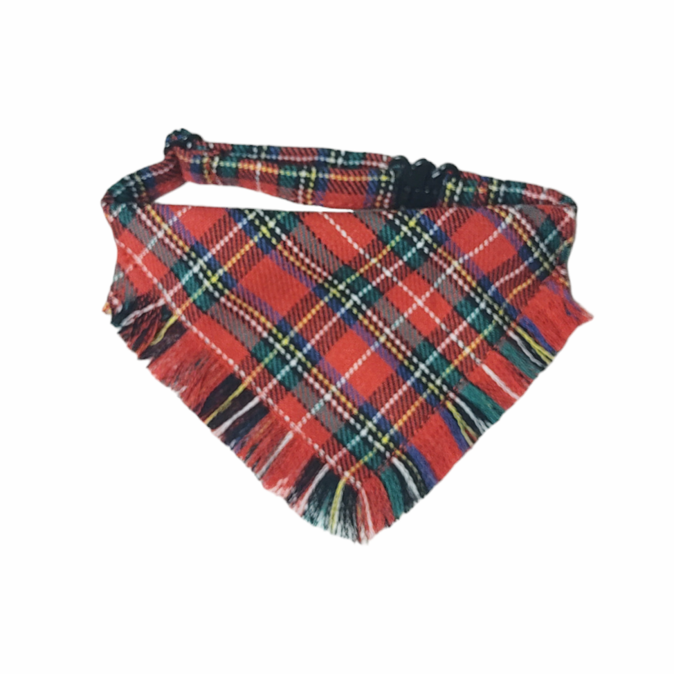 Thumbnail: 花呢格紋頸巾 Tartan Bandana