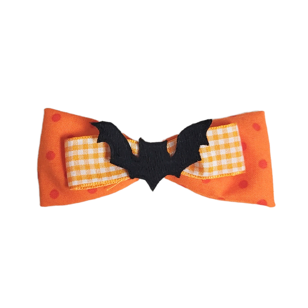 Thumbnail: 波點蝙蝠領結 Polka Dot Bat Bow