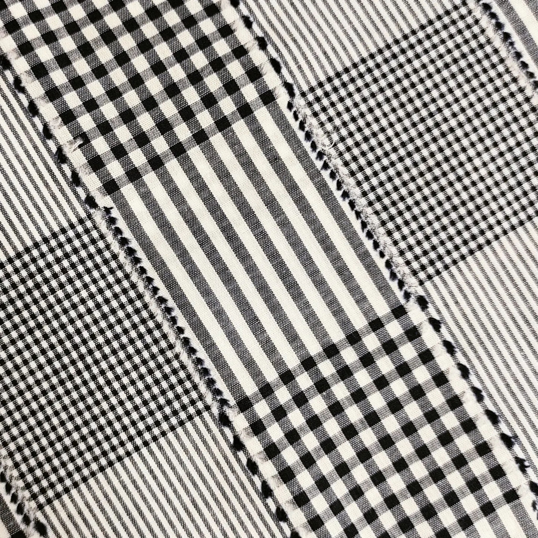 Gingham Ribbon Collar