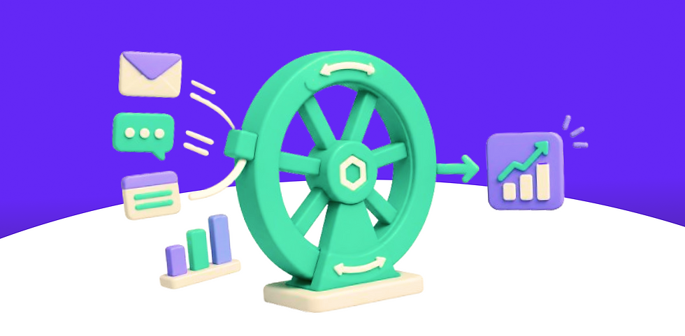 Partner program imagery with target and ID icons
