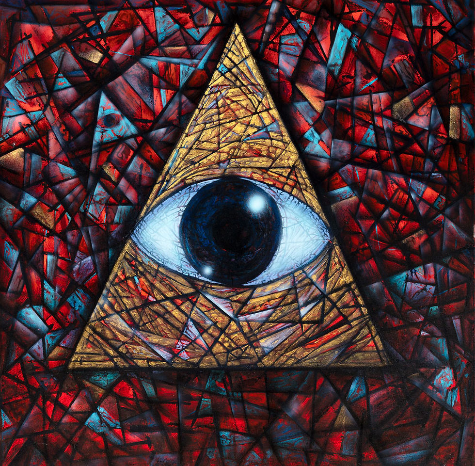 Illuminations_I_Acrylic_on_canvas_100x100cm