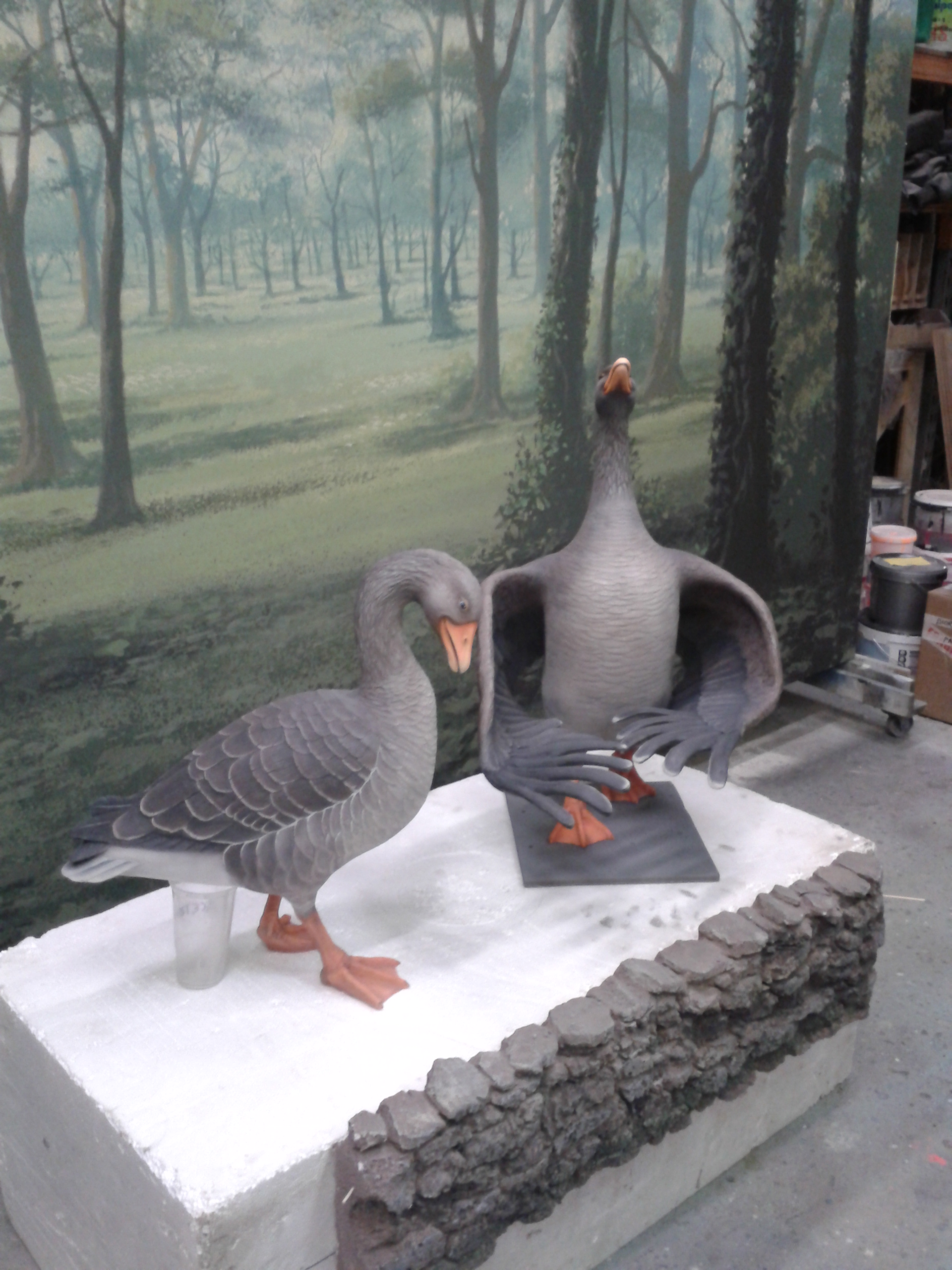 Realistic Geese