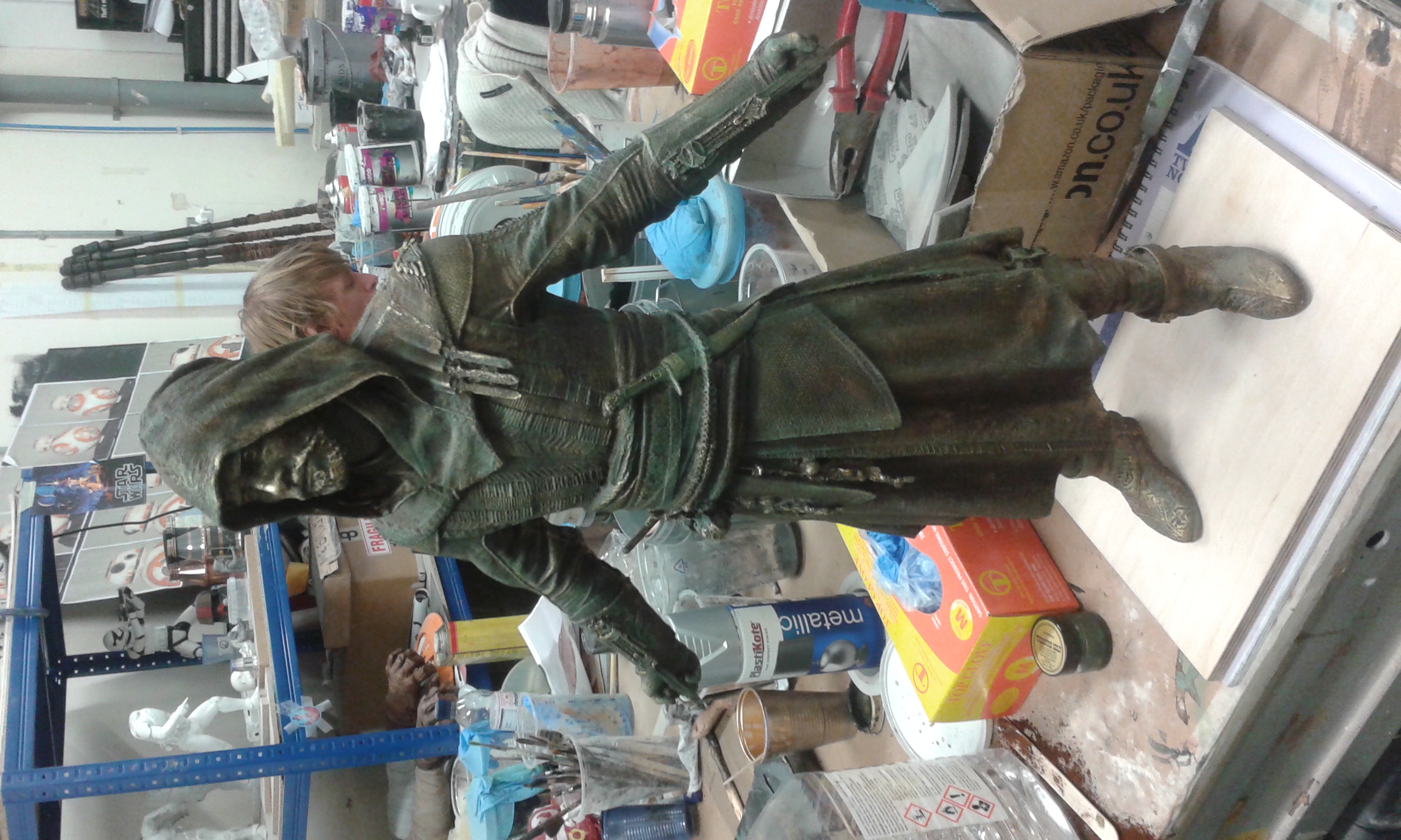 3D printed Michael fassbender