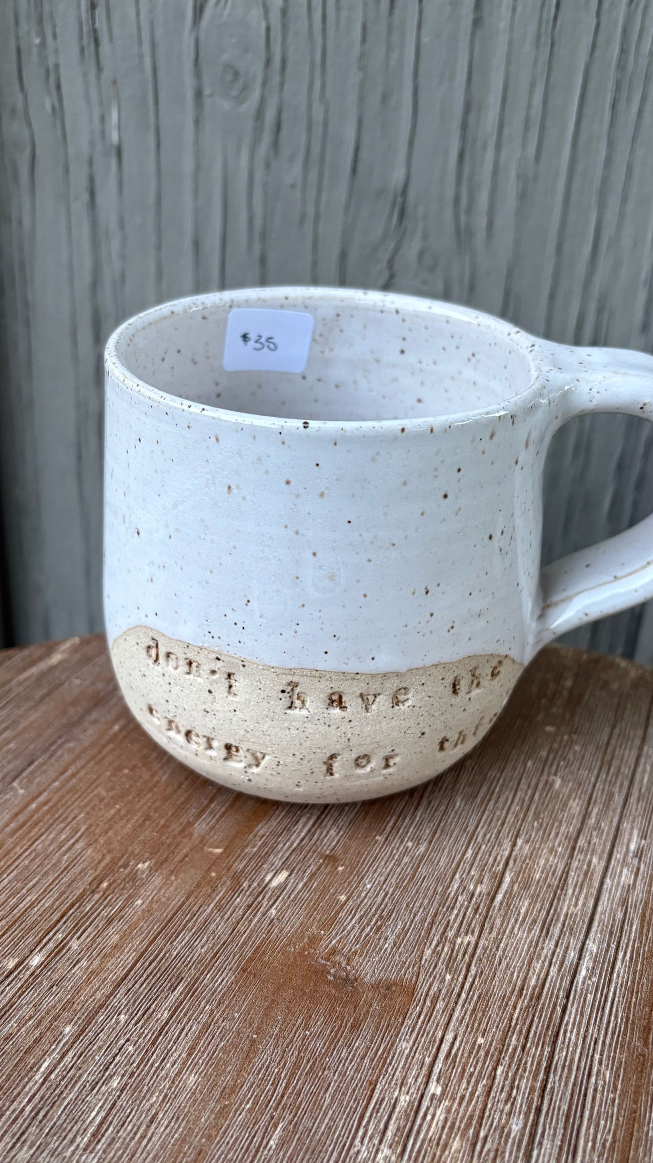 Don't have the energy for this