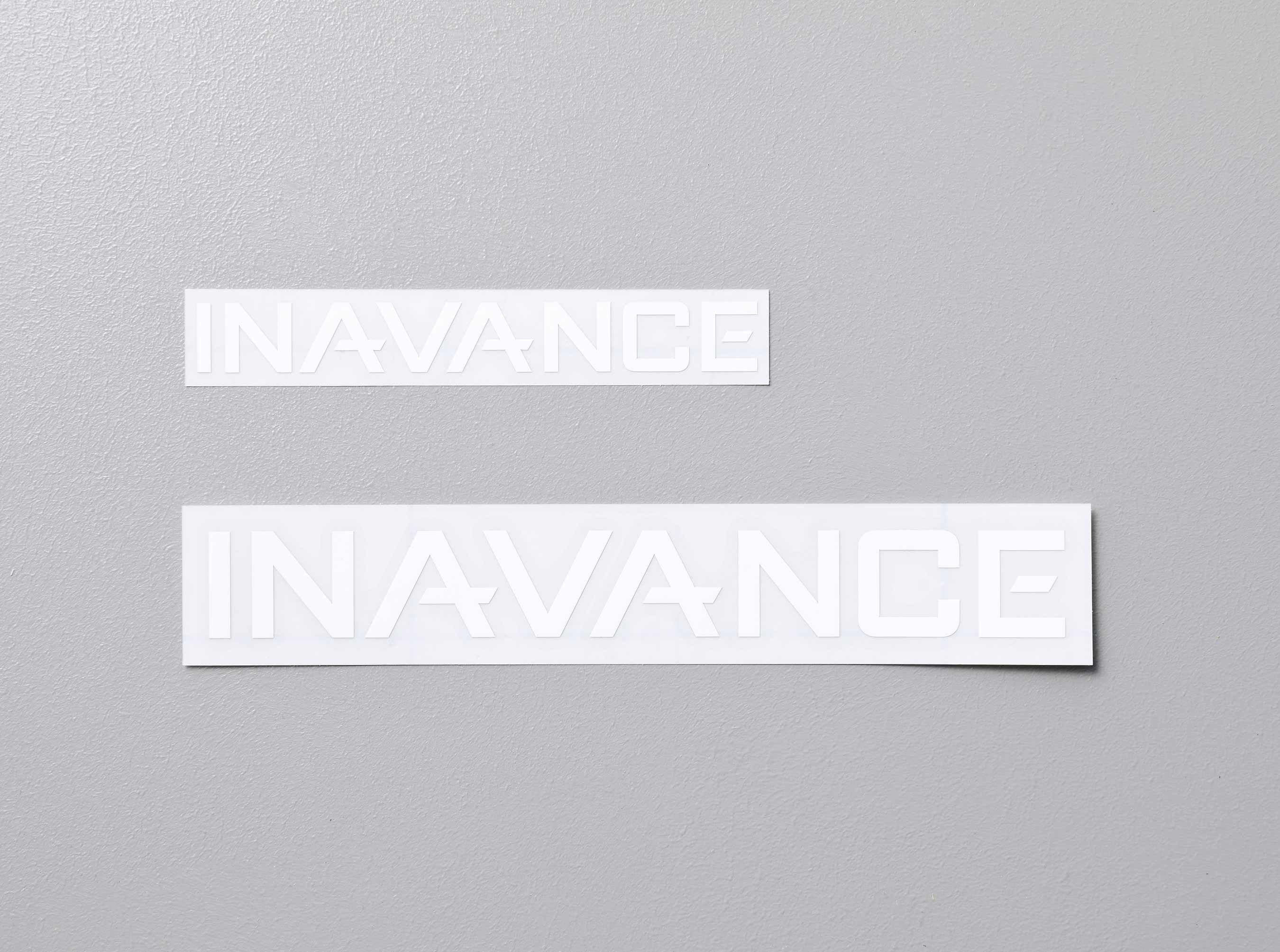 INAVANCE STICKER ホワイト