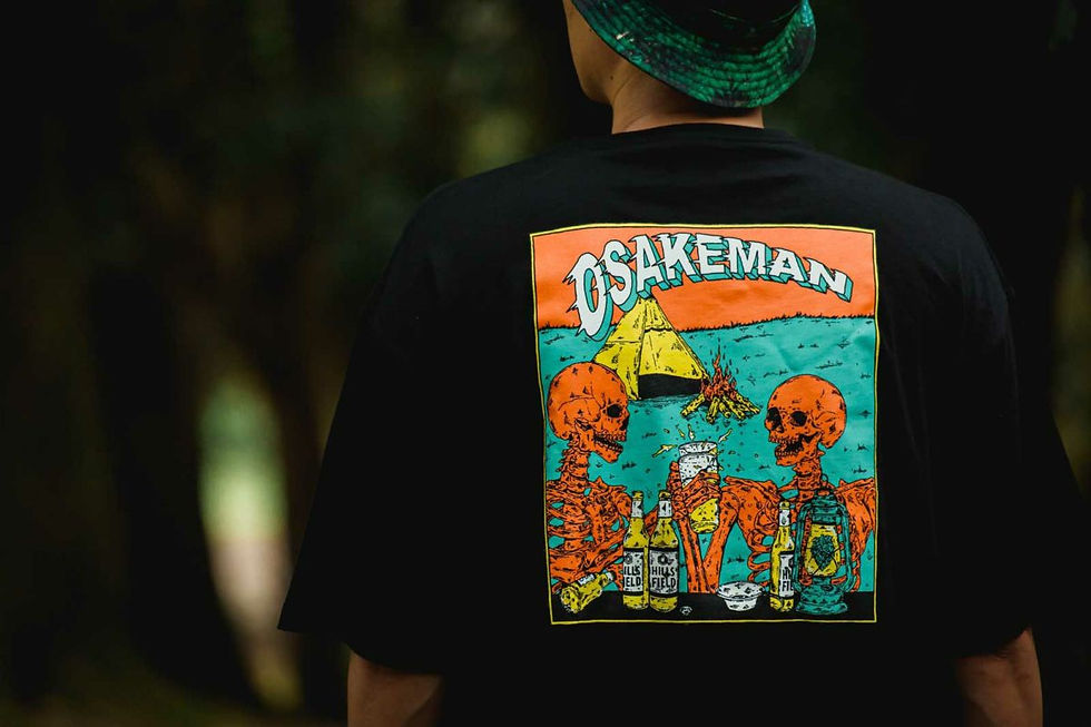 お酒マン Tシャツ | DAMNGOOD!!