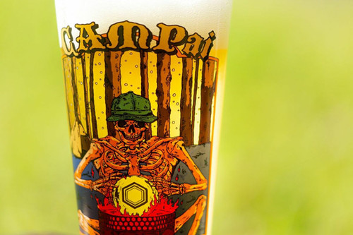 オリジナルパイントグラス -キャンプぁい- 480ml | DAMNGOOD!!