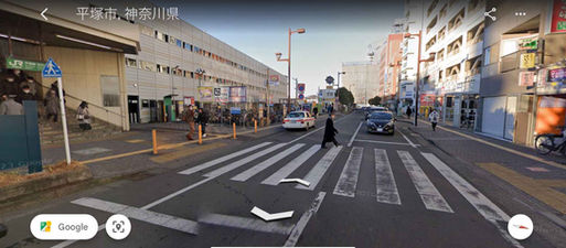 MILOGYMまでの道順1