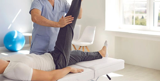 理学療法士の施術風景