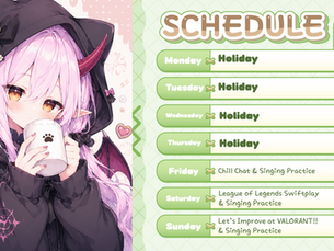 broadcast schedule