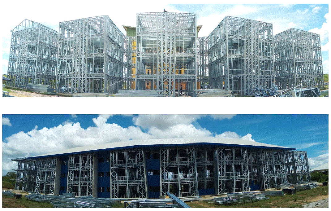 Suriname edificio estudiantil