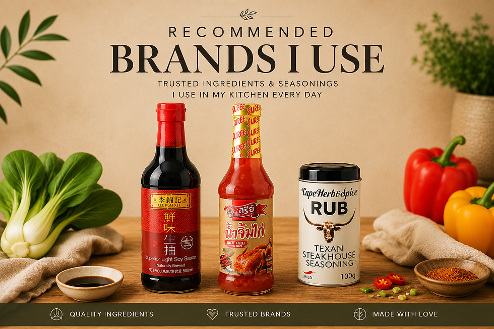 A little note: the brands I mention are simply what I use in my kitchen. They are suggestions, not requirements. Feel free to use whatever is available to you or fits your budget.