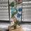 Thumbnail: Wildflower Free-standing Glass Light-catcher - Pinks and Blues