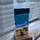 Thumbnail: “By the Sea” Fused Glass Free standing Light-catcher