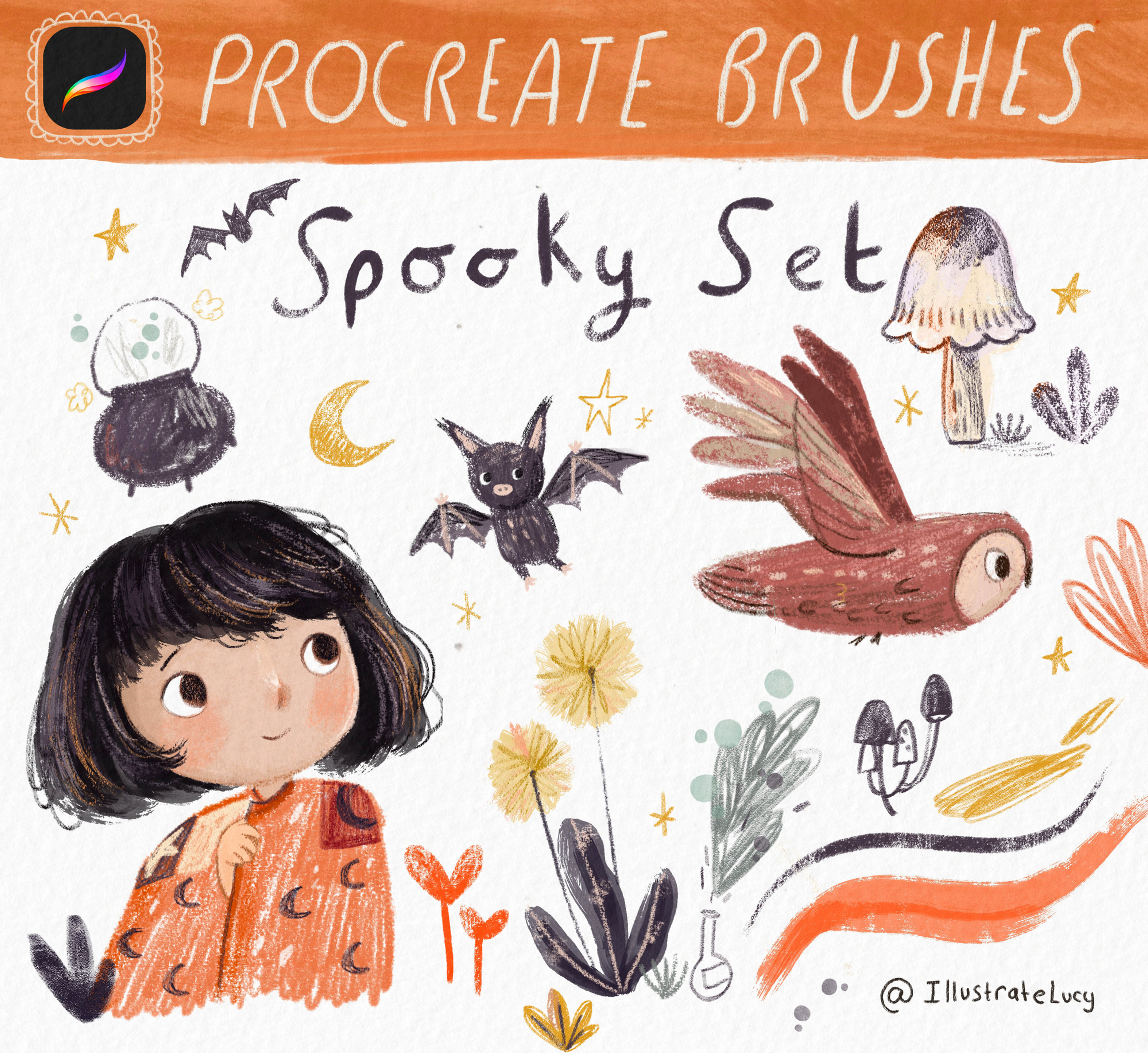 Spooky Set - Expansion Brush Pack