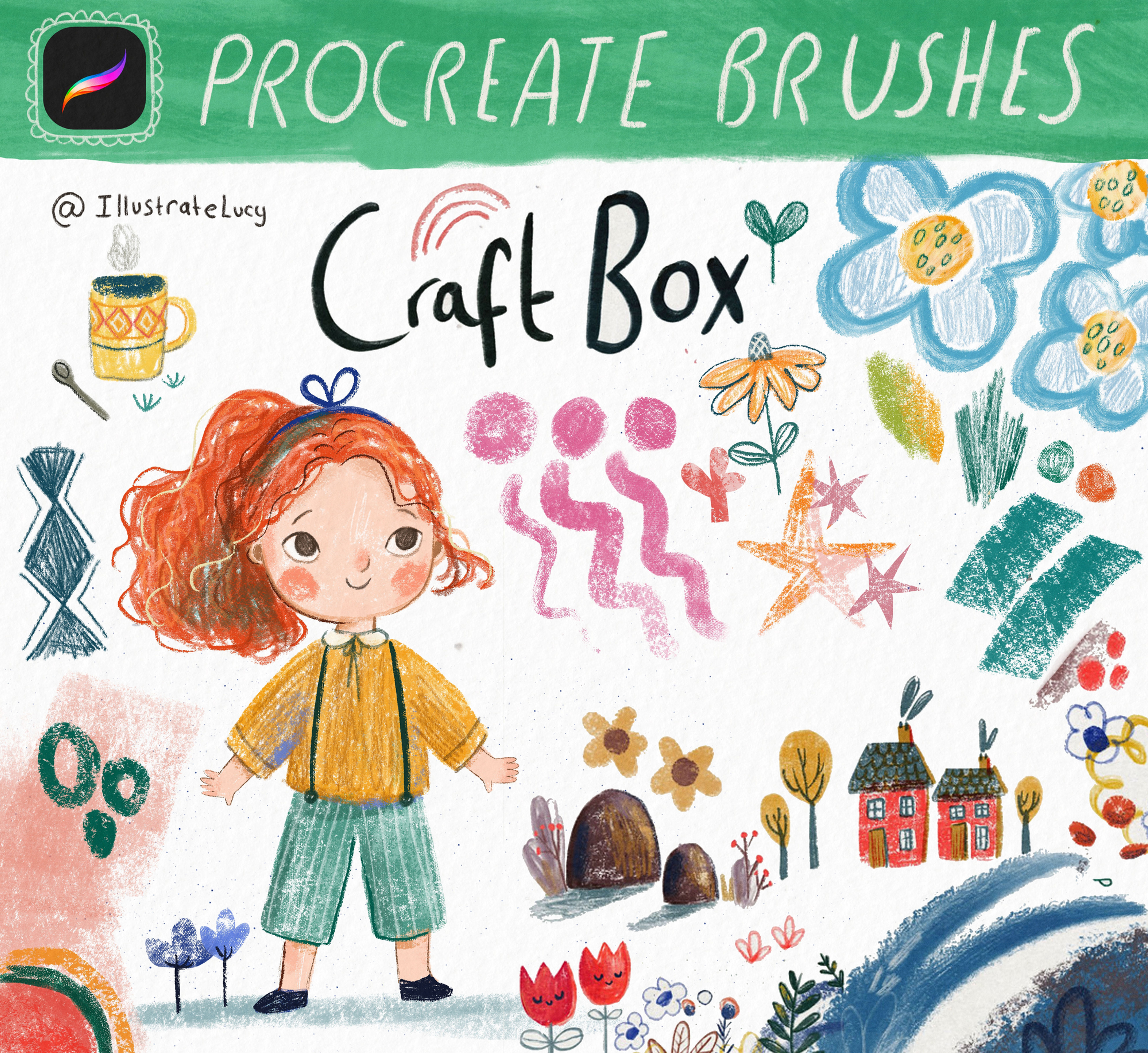 Craft Box - Procreate Brush Set