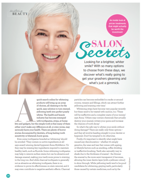 Anna Middleton in Liz Earle Mag