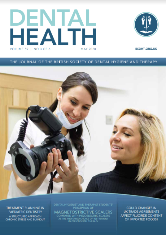 Dental Health Magazine Cover May 2020
