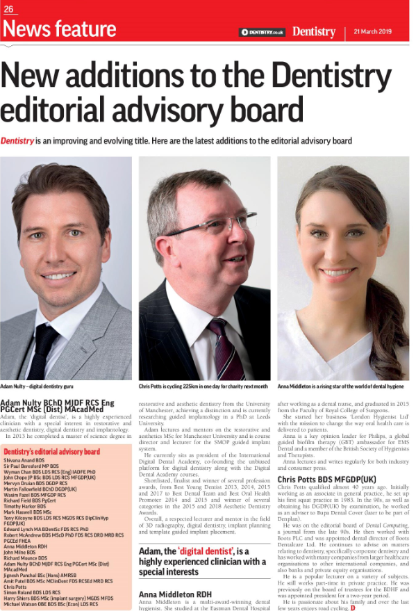 London Hygienist in Dentistry Mag