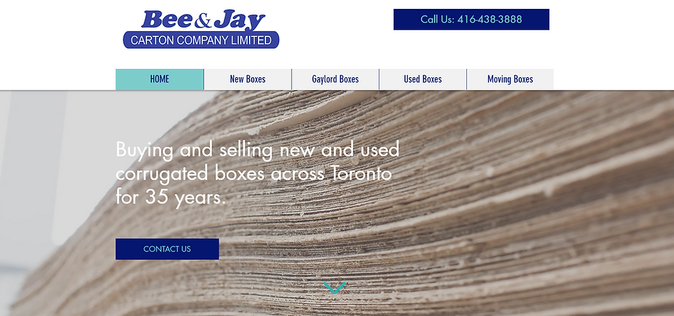 Box Company Website