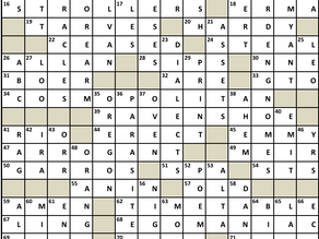 Crossword Answers - News & Views Summer 2025