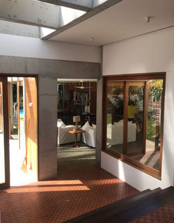 hall entrada e jardim de inverno