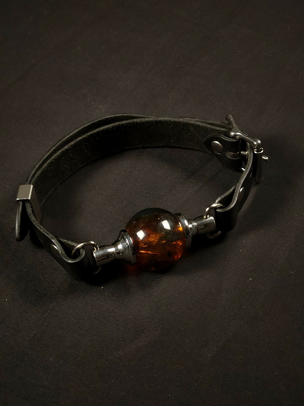Thumbnail: Crystal Ball Gag (Amber)