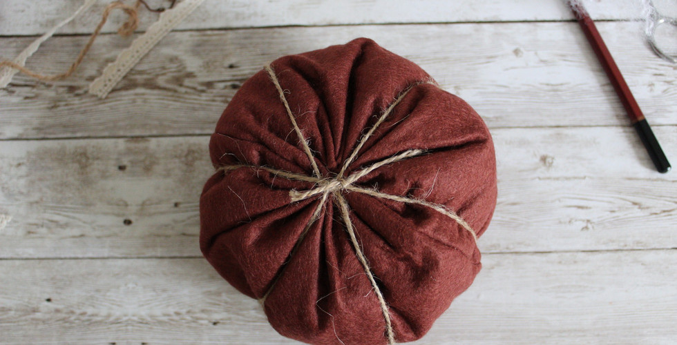 Autumnal fabric and sewing equipment