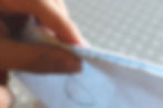 Ladder stitch, hand sewing