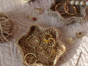 Crochet Your Own Star Trinket Dishes: a Step-by-Step Guide