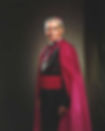 Colourised photo of Archbishop Fulton J. Sheen wearing a bishop's cassock