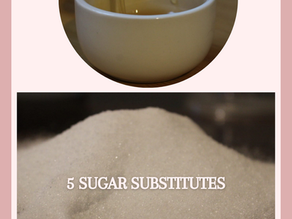 Five Sugar Substitutes