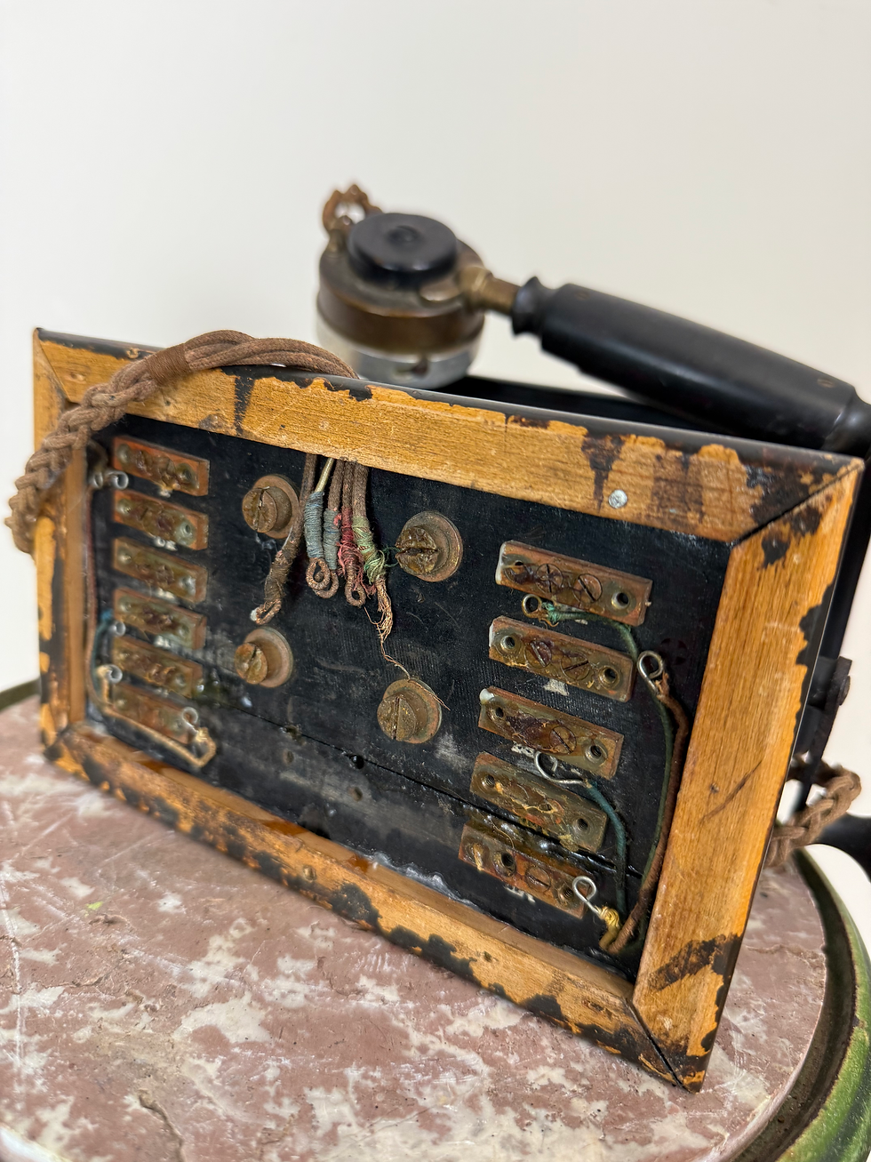 Miniatura: Niemiecki telefon, I wojna światowa 