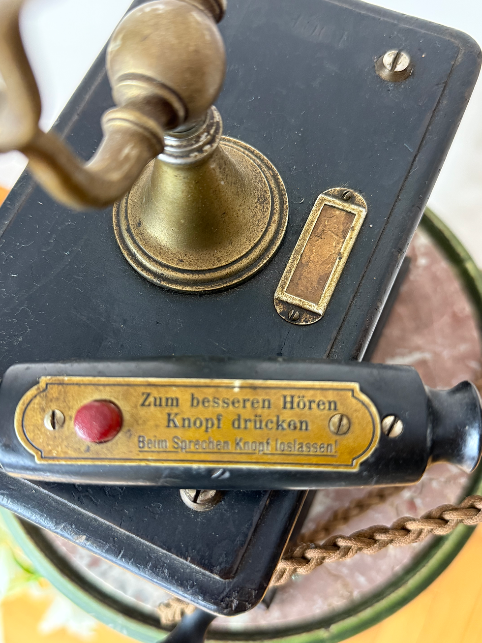 Miniatura: Niemiecki telefon, I wojna światowa 