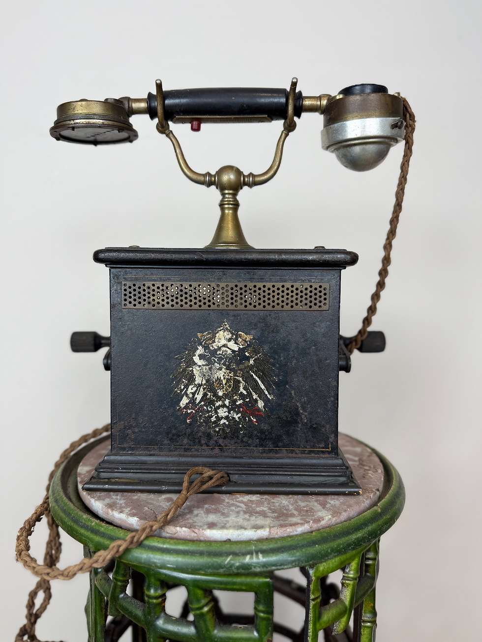 Miniatura: Niemiecki telefon, I wojna światowa 