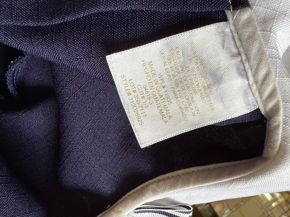 Miniatura: Sukienka marynarska dla dziewczynki - vintage  