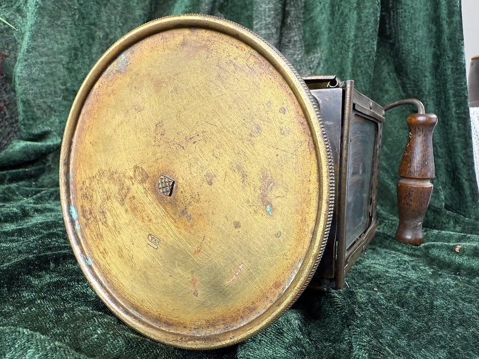 Miniatura: Lampa niemiecka okopowa, Wehrmacht, lata 30. XX wieku  