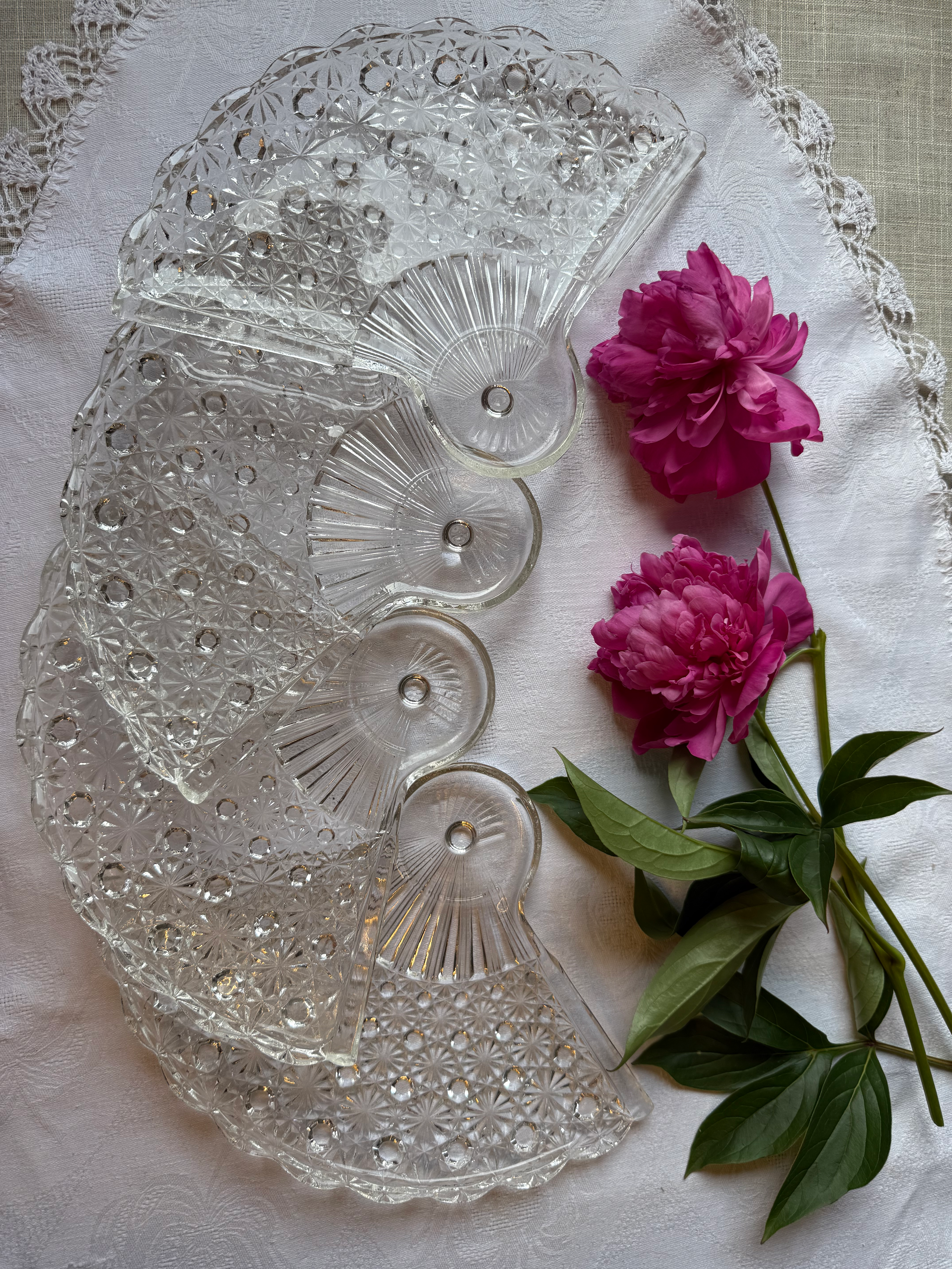 Talerzyki Anchor Hocking, lata 50. 