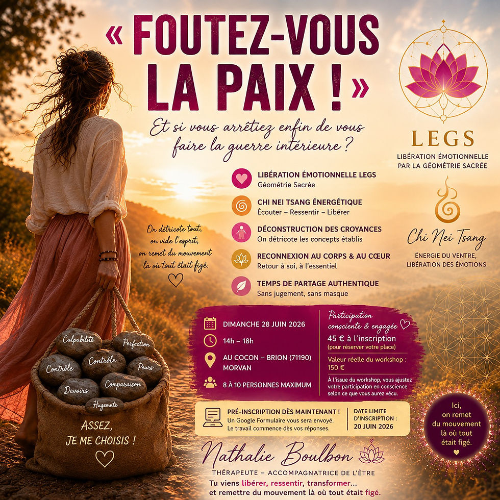 Foutez vous la paix …arrêtez de vous faire la guerre !