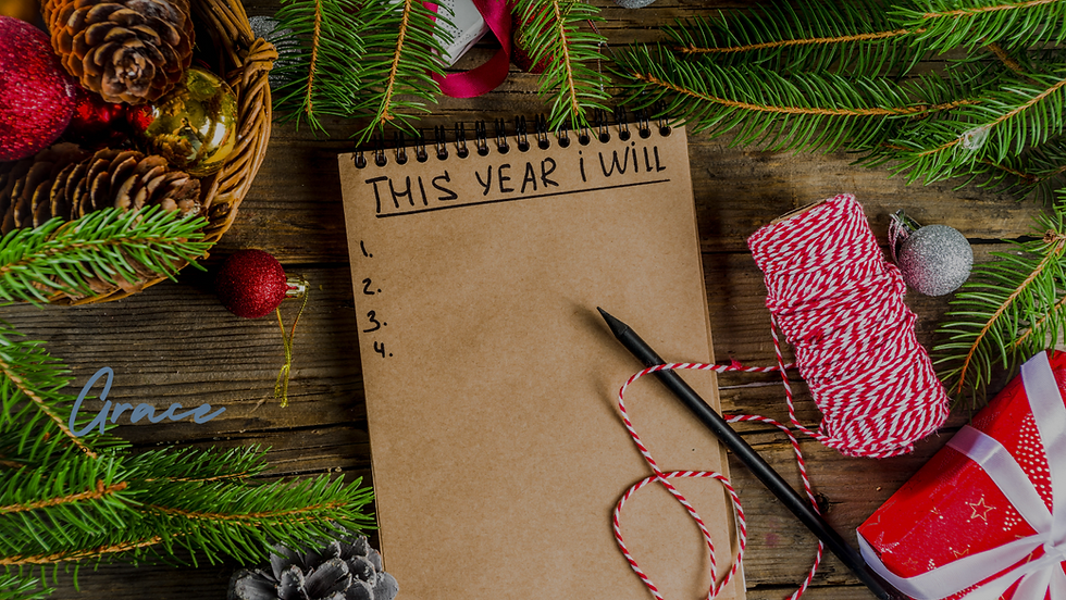 New year resolutions list