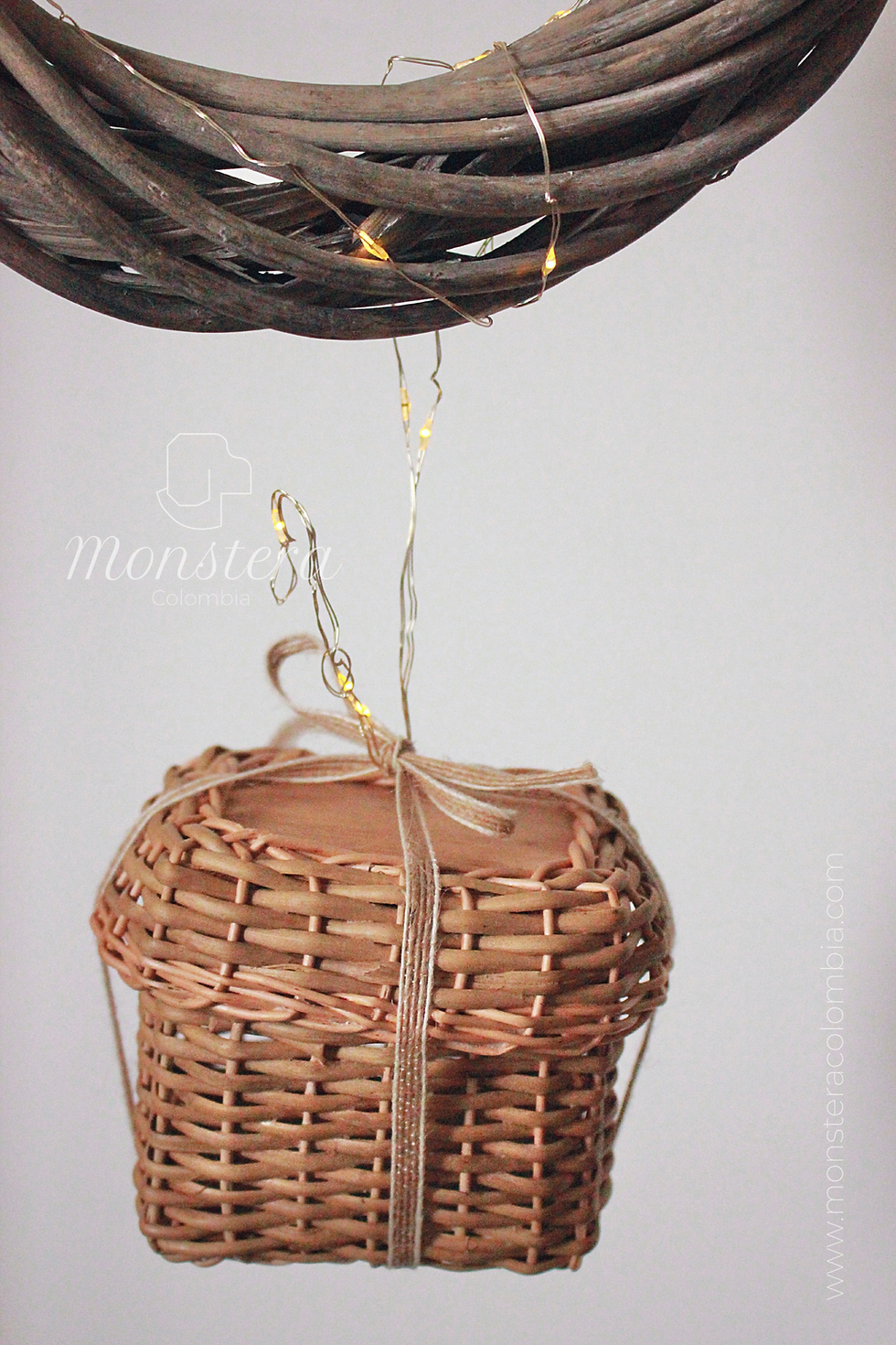 Miniatura: Cajita de regalo tejida